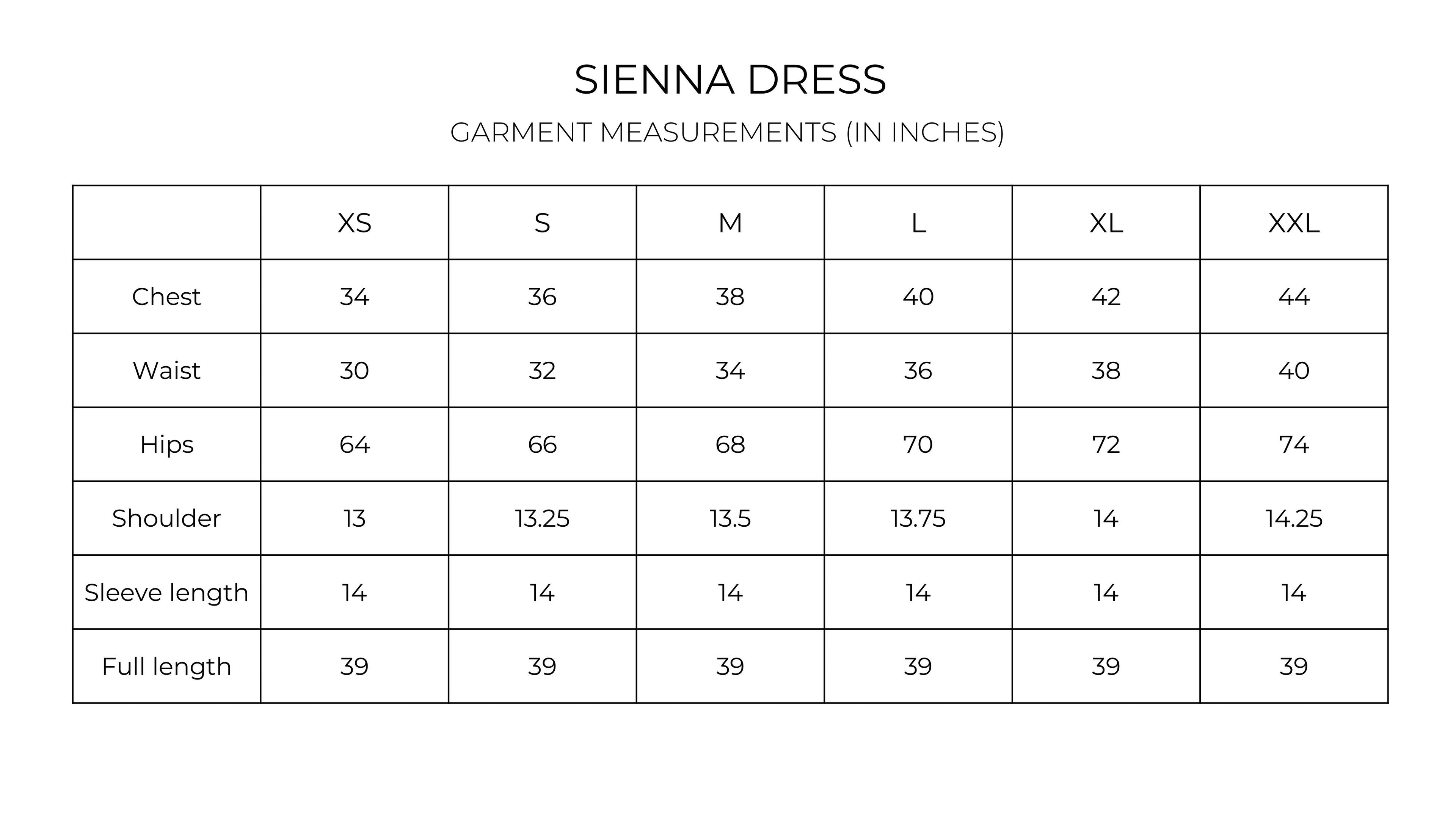 Sienna Dress