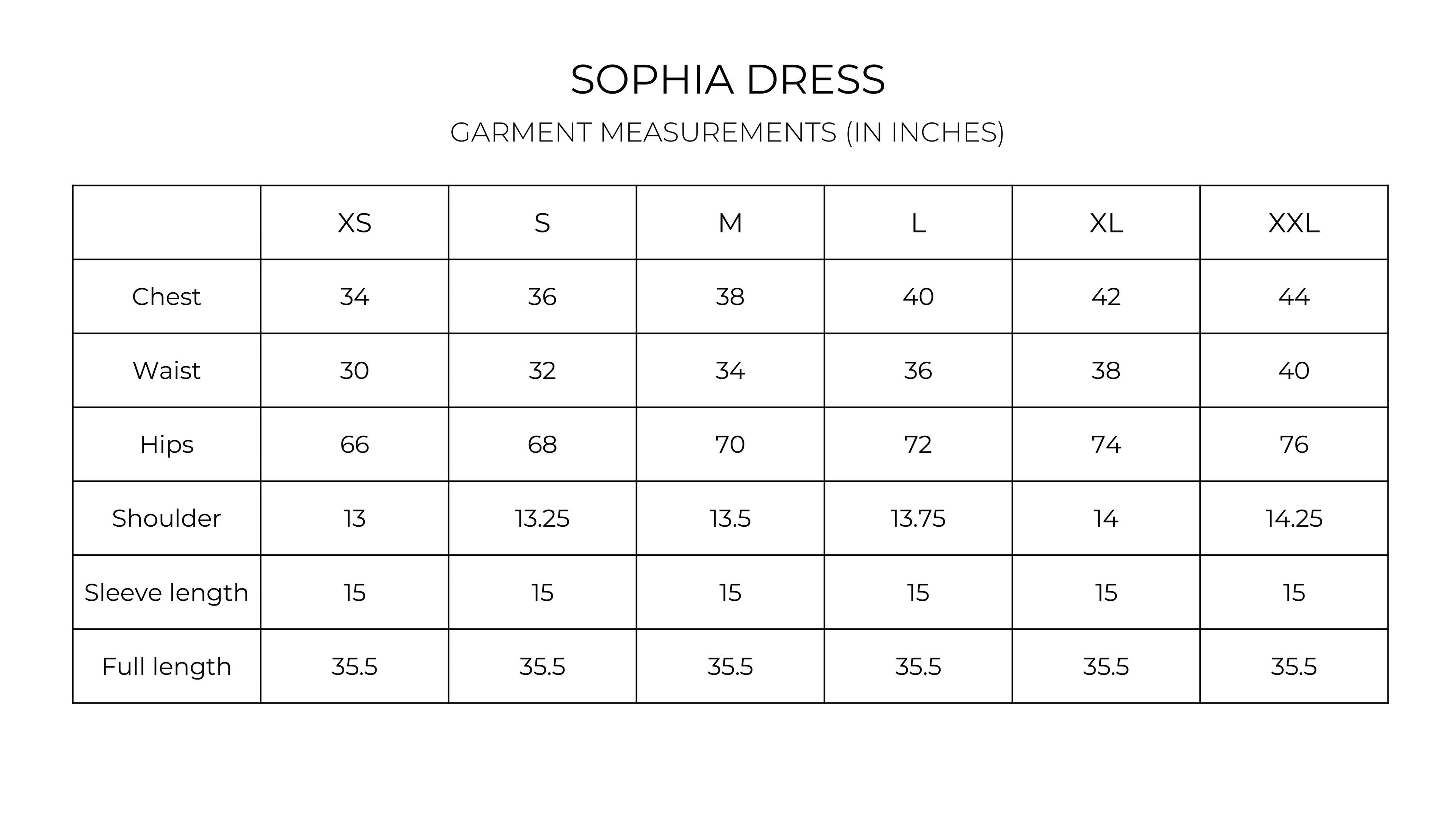Sophia Dress