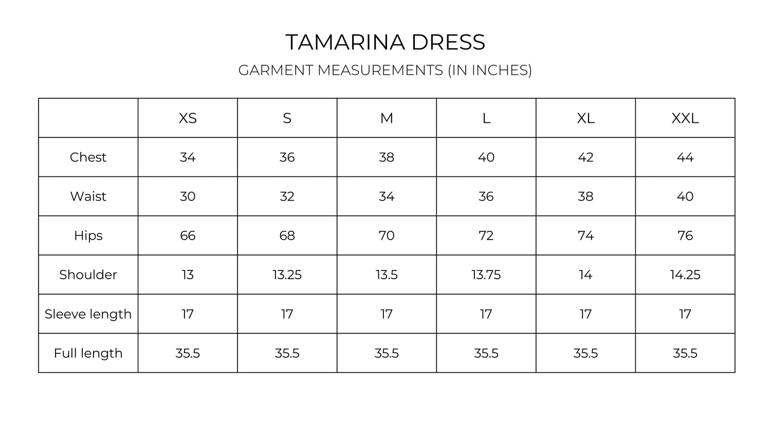 Tamarina Dress