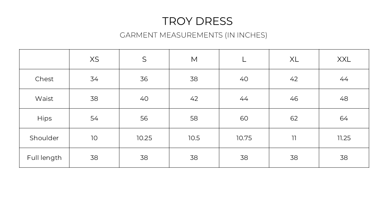 Troy Dress