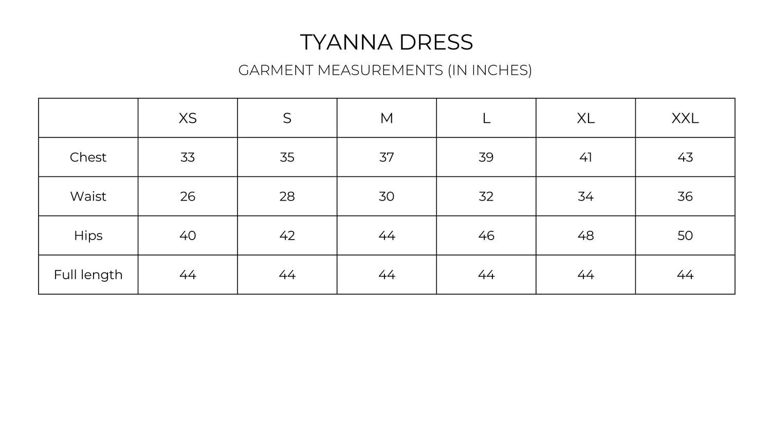 Tyanna Dress