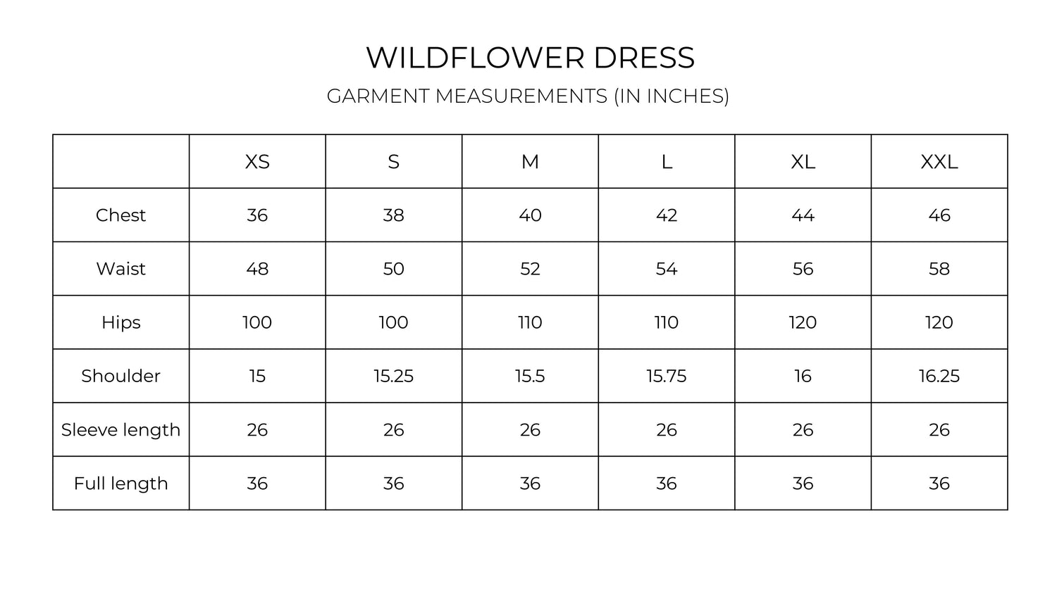 Wildflower Dress